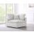 Serene Linen Fabric Deluxe Comfort Corner Chair