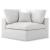 Serene Linen Fabric Deluxe Comfort Corner Chair