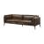 Porchester Distress Top Grain Leather Sofa