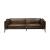 Porchester Distress Top Grain Leather Sofa