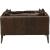 Porchester Distress Top Grain Leather Living Room Set