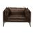 Porchester Distress Top Grain Leather Chair