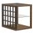Bayhill Trellis Rectangular Glass/Wood End Table
