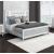 SM Calipso Wood/Velvet Padding Bed w/Led
