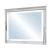 SM Calipso Glass/Wood Mirror