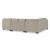Brogan Bay 3-Piece Polyester Curved Sectional Sofa w/Right Arm Cuddler Facing