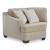 Brogan Bay 3-Piece Polyester Curved Sectional Sofa w/Left Arm Cuddler Facing
