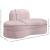 Mitzy Velvet Loveseat