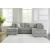 Casselbury 2-Piece Polyester U-Shaped Sectional Sofa w/Right Arm Chaise Facing