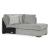 Casselbury 2-Piece Polyester U-Shaped Sectional Sofa w/Right Arm Chaise Facing