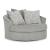 Casselbury Polyester Oversized Swivel Accent Chair