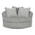 Casselbury Polyester Oversized Swivel Accent Chair