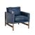 Chazzie Top Grain Leather Club Chair