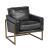 Ken Top Grain Leather Club Chair