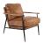 Christopher Top Grain Leather Club Chair