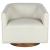 Leonard Swivel Fabric Accent Chair