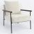 Cohen Polyester Fabric Accent Chair