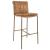 Mayer Top Grain Leather Bar Stool