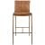 Mayer Top Grain Leather Bar Stool
