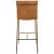 Mayer Top Grain Leather Bar Stool