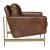 Chazzie Top Grain Leather Club Chair