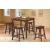 Saddleback Transitional Counter Dining Room Set