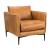 Abigail Top Grain Leather Living Room Set