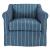 Lana Swivel Fabric Accent Chair