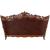 Eustoma Top Grain Leather/Wood Tufted Living Room Set