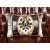 Eustoma Top Grain Leather/Wood Tufted Living Room Set