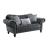 Gaura Velvet Living Room Set