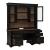 Meritage Wood 7-Drawer Credenza & 2-Door Hutch w/LED Lighting