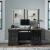 Meritage Rectangular Wood 3-Drawer Jr Executive Desk
