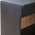 Meritage Wood Stepped Bookcase Wall
