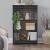 Meritage Wood Stepped Bookcase Wall
