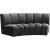 Infinity Velvet Modular Loveseat