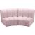 Infinity Velvet Modular Loveseat