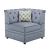 Bois II Velvet L-Shaped Modular Sectional Sofa