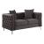 Gillian II Velvet Loveseat