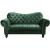 Iberis Velvet Loveseat