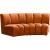Infinity Velvet Modular Loveseat