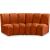 Infinity Velvet Modular Loveseat