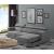 Alwin Fabric L-Shaped Sectional Sofa