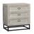 Artemis Wood 3-Drawer Nightstand