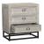 Artemis Wood 3-Drawer Nightstand