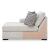 Koralynn Fabric 3-Piece U-Shaped Sectional Sofa w/Left Chaise