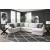 Koralynn Fabric U-Shaped 3-Piece Sectional Sofa w/Right Chaise
