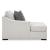 Koralynn Fabric U-Shaped 3-Piece Sectional Sofa w/Right Chaise