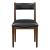 Clive Leather/Wood Side Chair