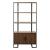 Sedley Transitional Wood Bookcase w/Cabinet